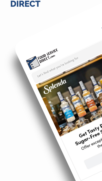 FoodServiceDirect Screenshot