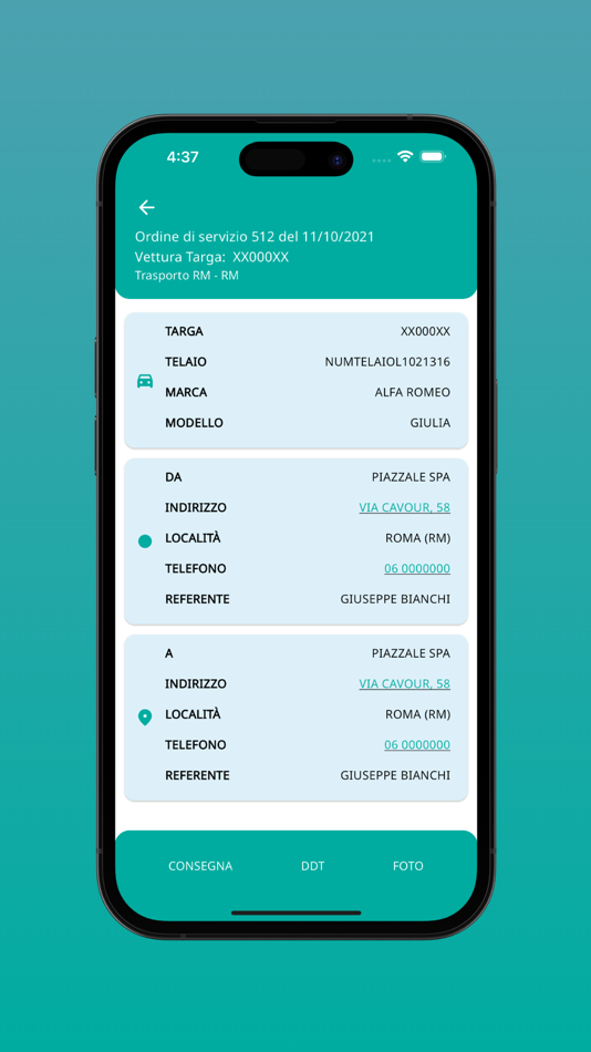 #3. XCA Trasportatori (iOS) Ved: Engitel