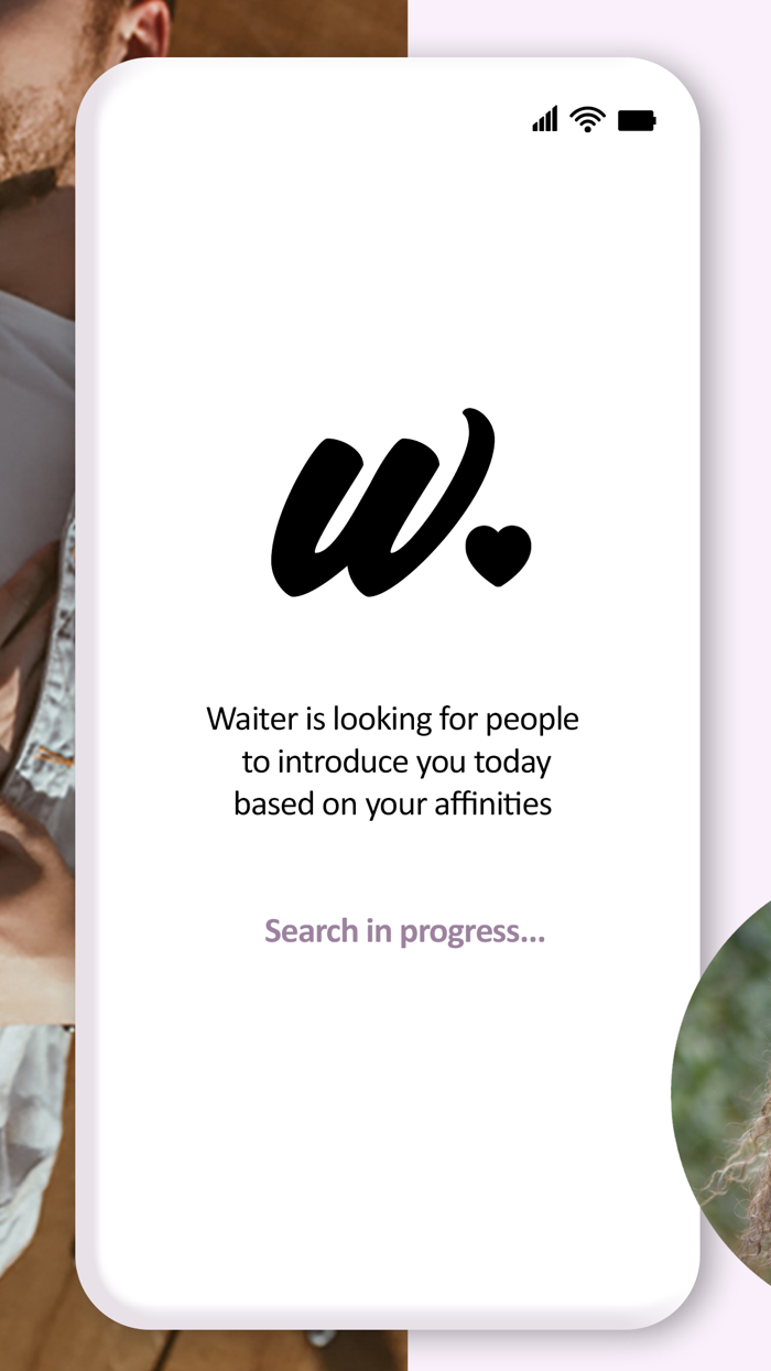 Waiter Less dating more love