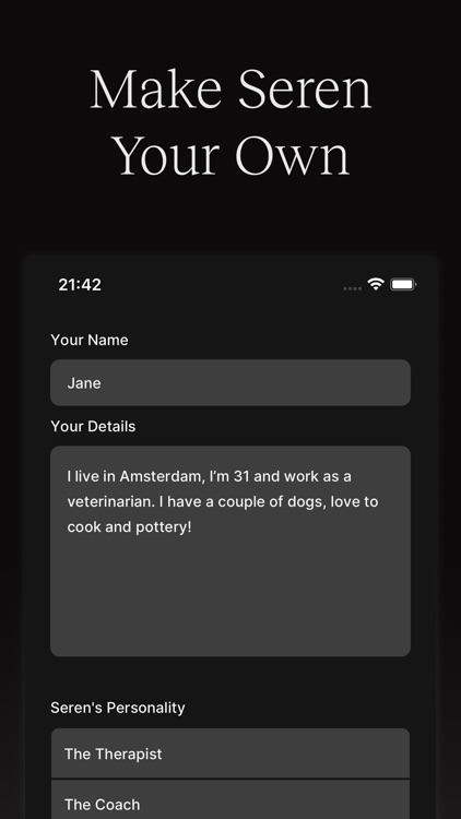 Seren: AI Chat Journal screenshot-4