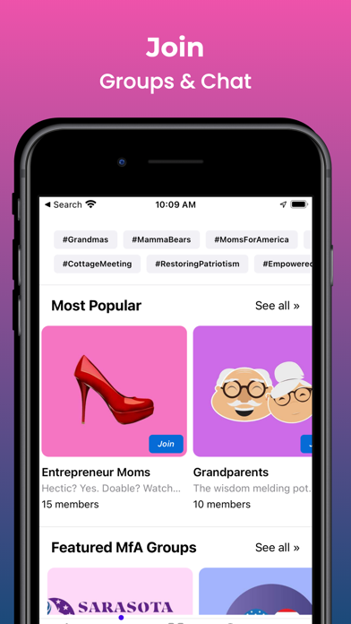 Moms For America Screenshot