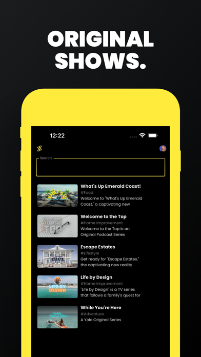 saucer: watch tv shows Screenshot