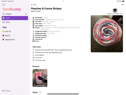 YarnBuddy – Knit and Crochetのおすすめ画像3