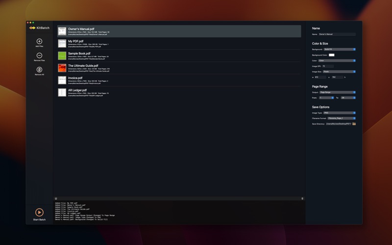 App screenshot