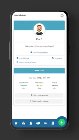 Game screenshot Wellstep aktivitetstävling mod apk