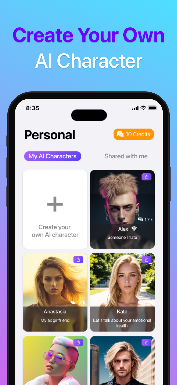 Chatty AI Roleplay Characters