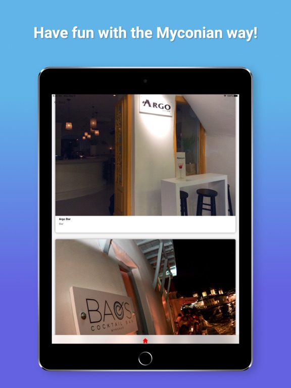 Mykonos Guide - Go! Mykonos iPad screenshot 4 - Travel app