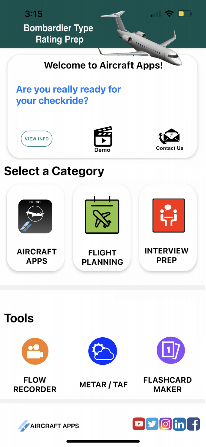 CRJ-200 Study App