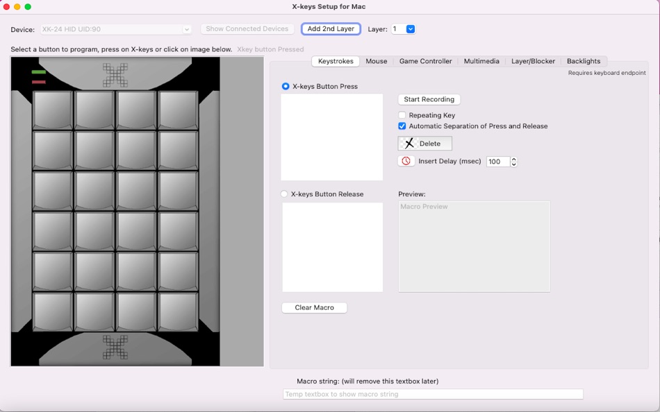 #1. X-keys Setup! (macOS) 由: P.I. Engineering, Inc.