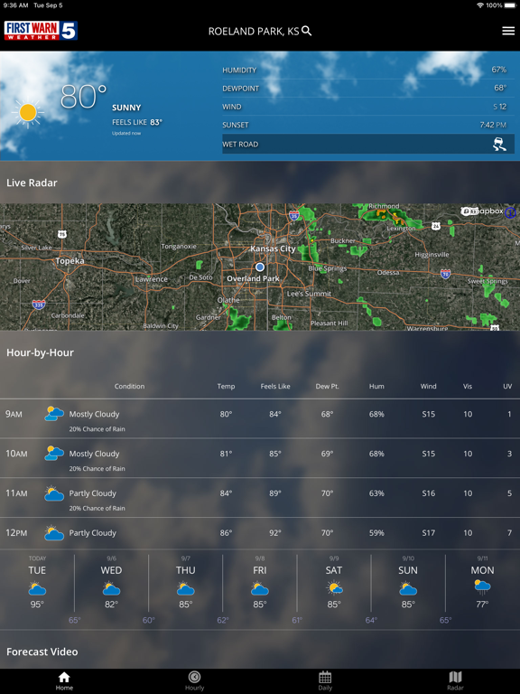 KCTV5 First Warn 5 Weather