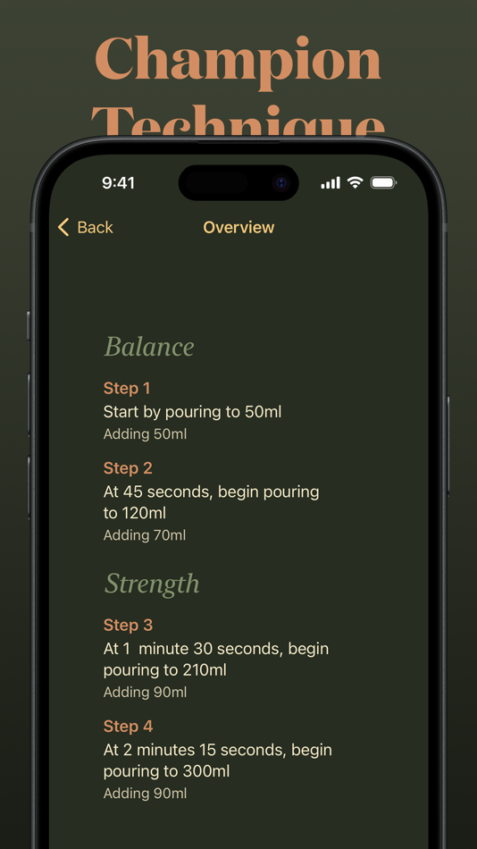 #1. V60 Tetsu Timer (iOS) 由: Codie Westphall
