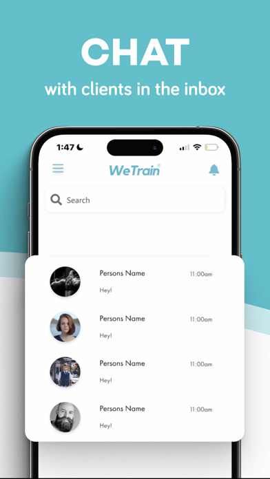 WeTrain: Mentee Screenshot