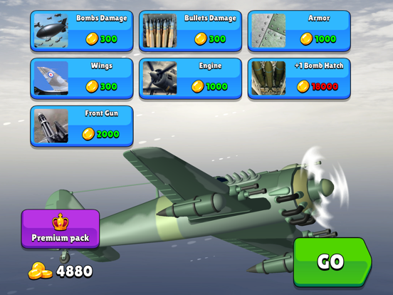 Screenshot #5 pour Bomber Ace: WW2 war plane game