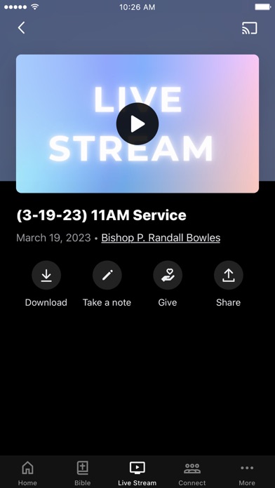 Oceana Church of God Screenshot