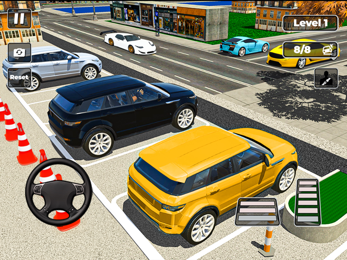 Prado Car Parking 3D Game