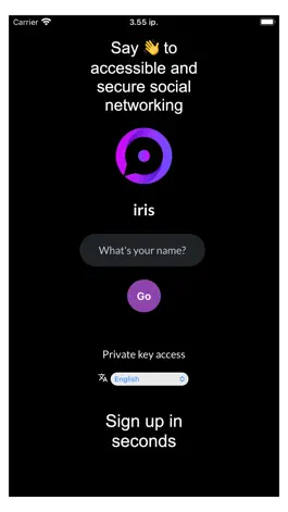 Game screenshot Iris – The Nostr client apk