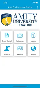 Amity Quality Journal Checker screenshot #1 for iPhone