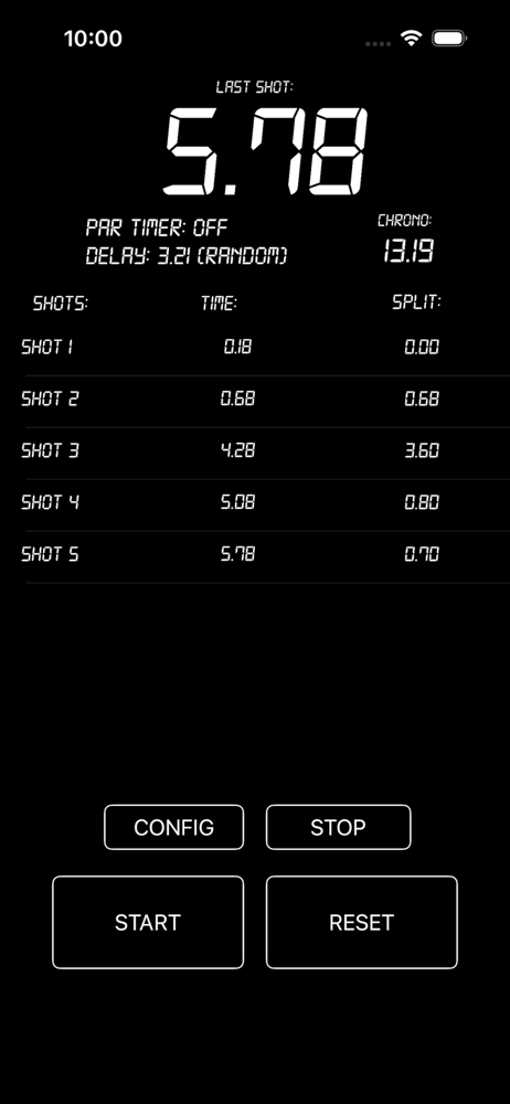 Range Timer AP screenshot 2
