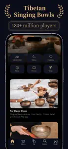 Tibetan Singing Bowls Bell screenshot #1 for iPhone