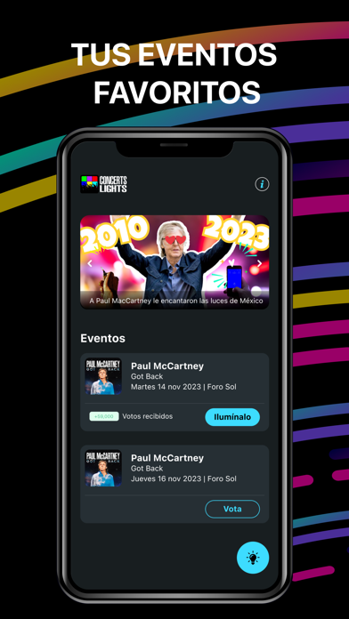 Concerts Lights Screenshot