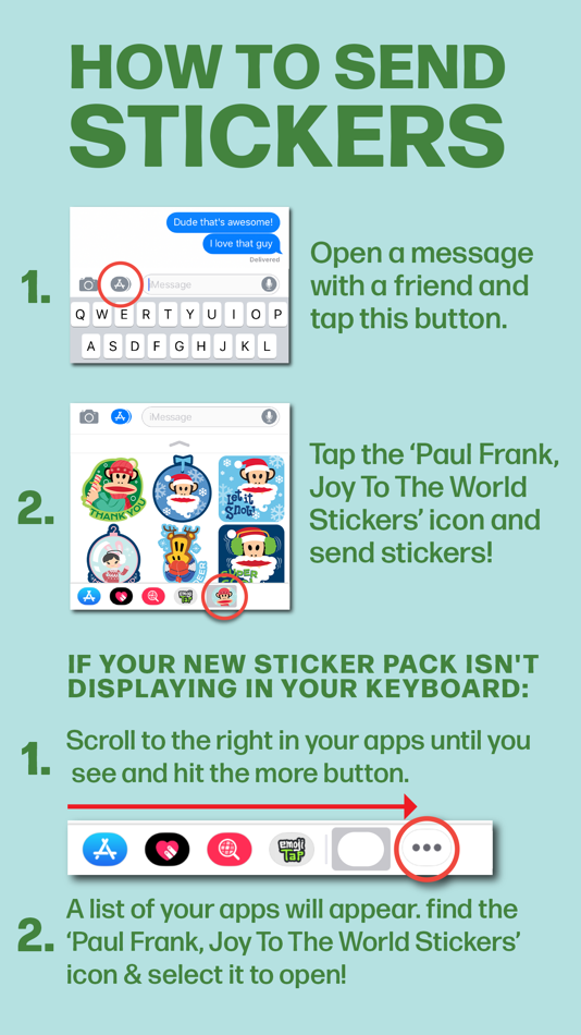 #5. Paul Frank: Joy To The World (iOS) By: Bare Tree Media Inc