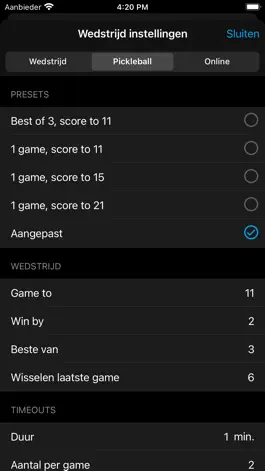 Game screenshot Pickleball Scores hack