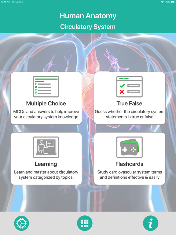 Anatomy : Circulatory Systemのおすすめ画像1