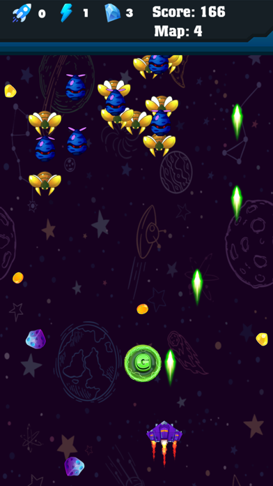 Alien Battle Airplane War Game Screenshot