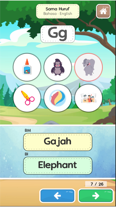 Screenshot #3 pour Belajar ABC 123 Dwibahasa Pro