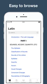 advanced latin grammar iphone screenshot 1