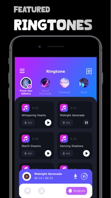 Fancy Wallpapers & Ringtones Screenshot