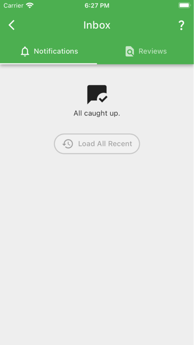 R. Benson App Screenshot