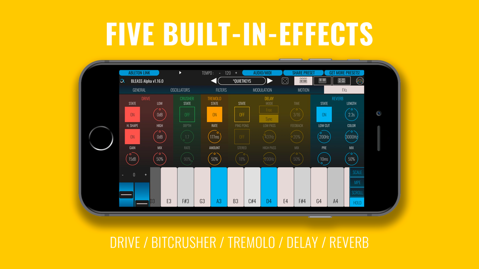 #6. BLEASS Alpha Synthesizer (iOS) 由: BLEASS