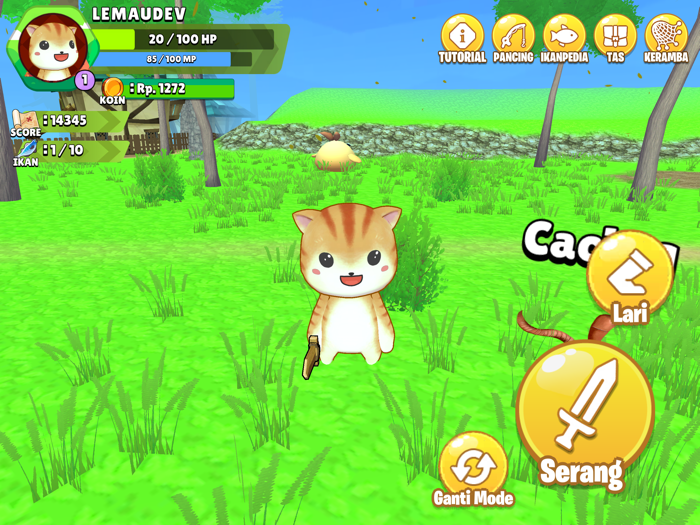 Simulator Kucing Mancing 3D