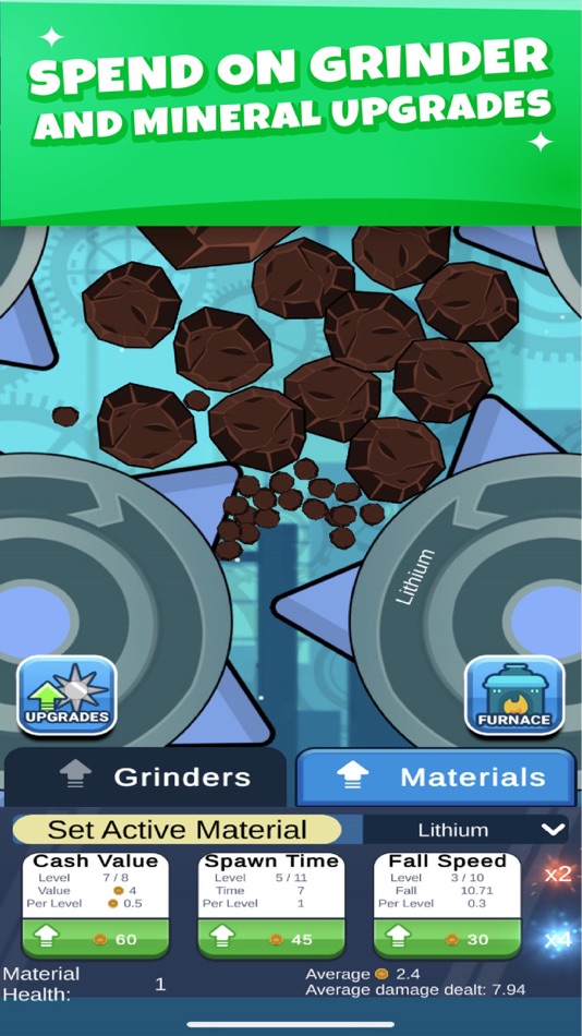 #5. Idle Crusher: Crush Machine (iOS) 由: WaffleStack Studio LLC