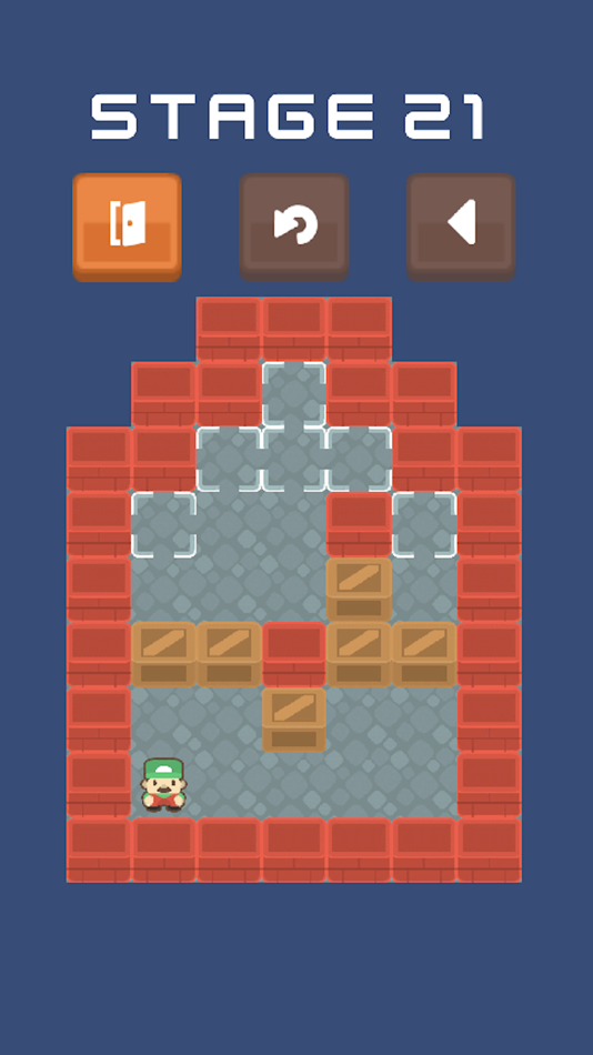 #3. Sokoban Push Puzzle (iOS) 由: Hirokazu Uno