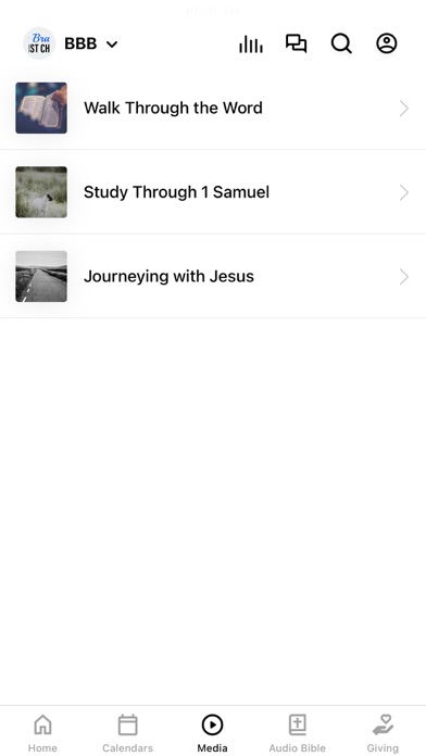 Big Branch Baptist Church Screenshot