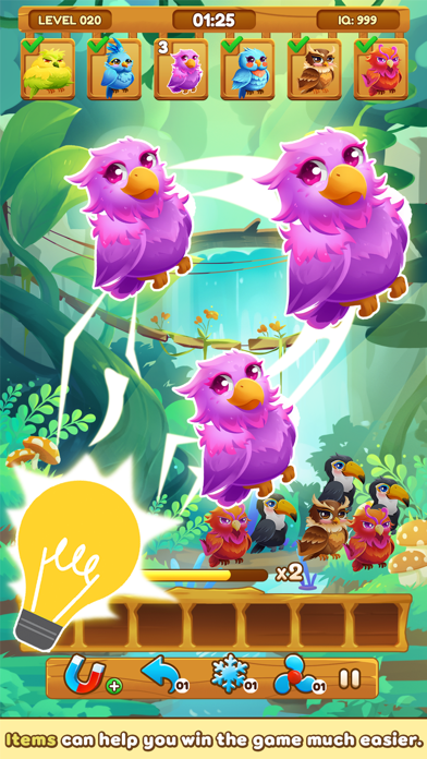Bird Triple Match Screenshot