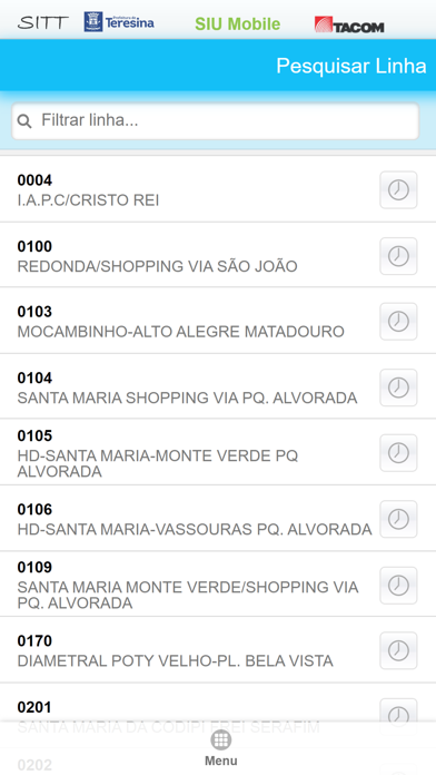 Siu Mobile Teresina Screenshot