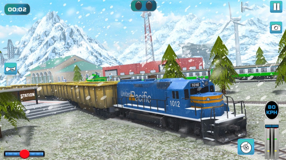 #2. Train Driving Simulator 2023 (iOS) By: Muhammad Asif