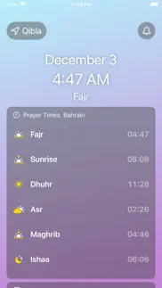 bahrain prayer iphone screenshot 1