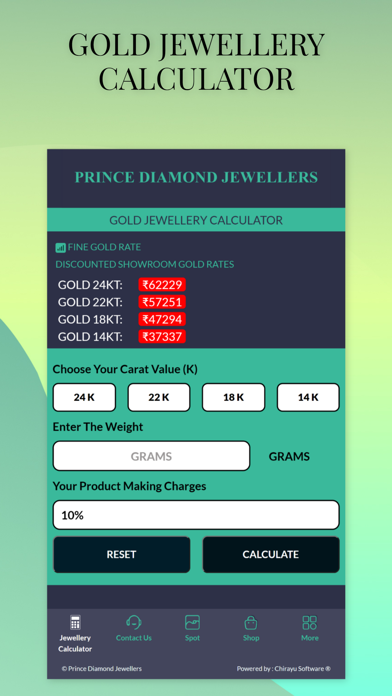 Prince Diamond Jewellers Screenshot