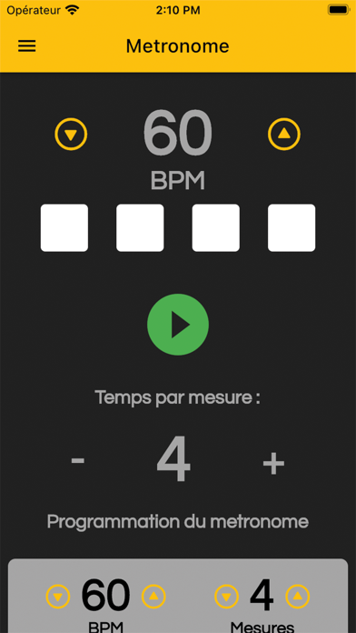 Tic Tac Metronome Screenshot