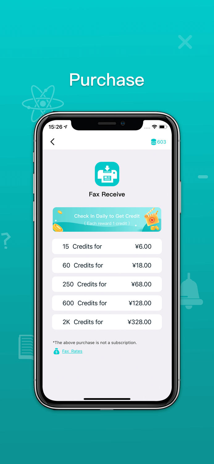 Fax Receive-receive from phone