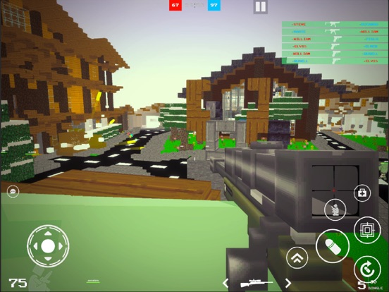 Screenshot #5 pour Block GUN 3D: FPS Shooter
