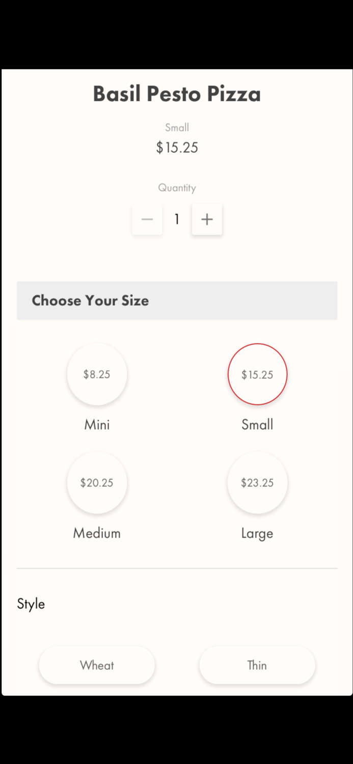 Quatros Deep Pan Pizza