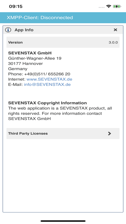 #2. Connectino-App (iOS) 由: SEVENSTAX GmbH