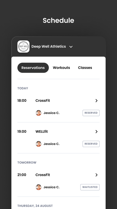 Deep Well Athletics Screenshot