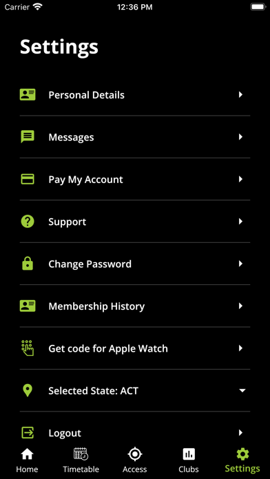 Club Lime Member ID Screenshot