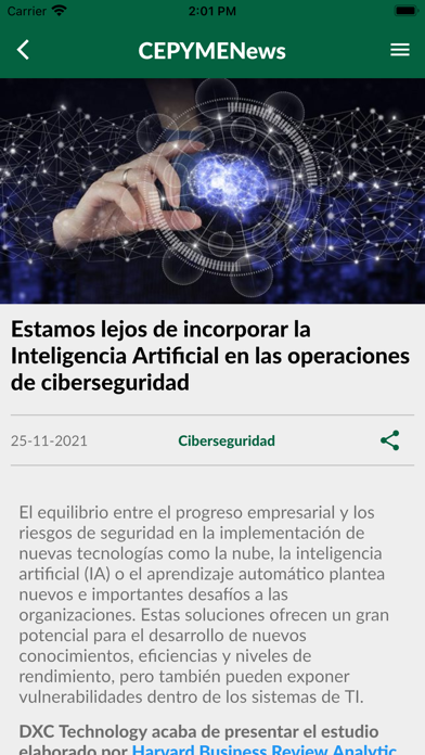 CEPYMENEWS Screenshot